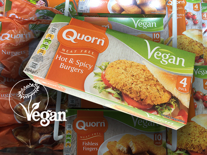 Nuevos Productos De Quorn Vegano Libre De Lácteos Alimentación